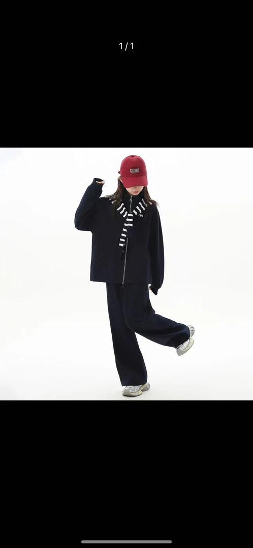 253TZ01～高品质青少年女童休闲套装带披肩