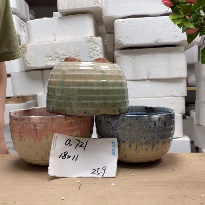 粗陶多肉花盆微瑕721