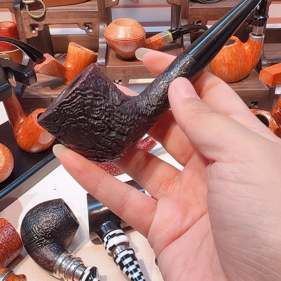 j***生登西路喷砂石楠木烟斗