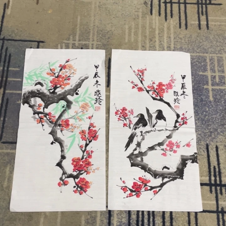 国画四尺四开作品1111