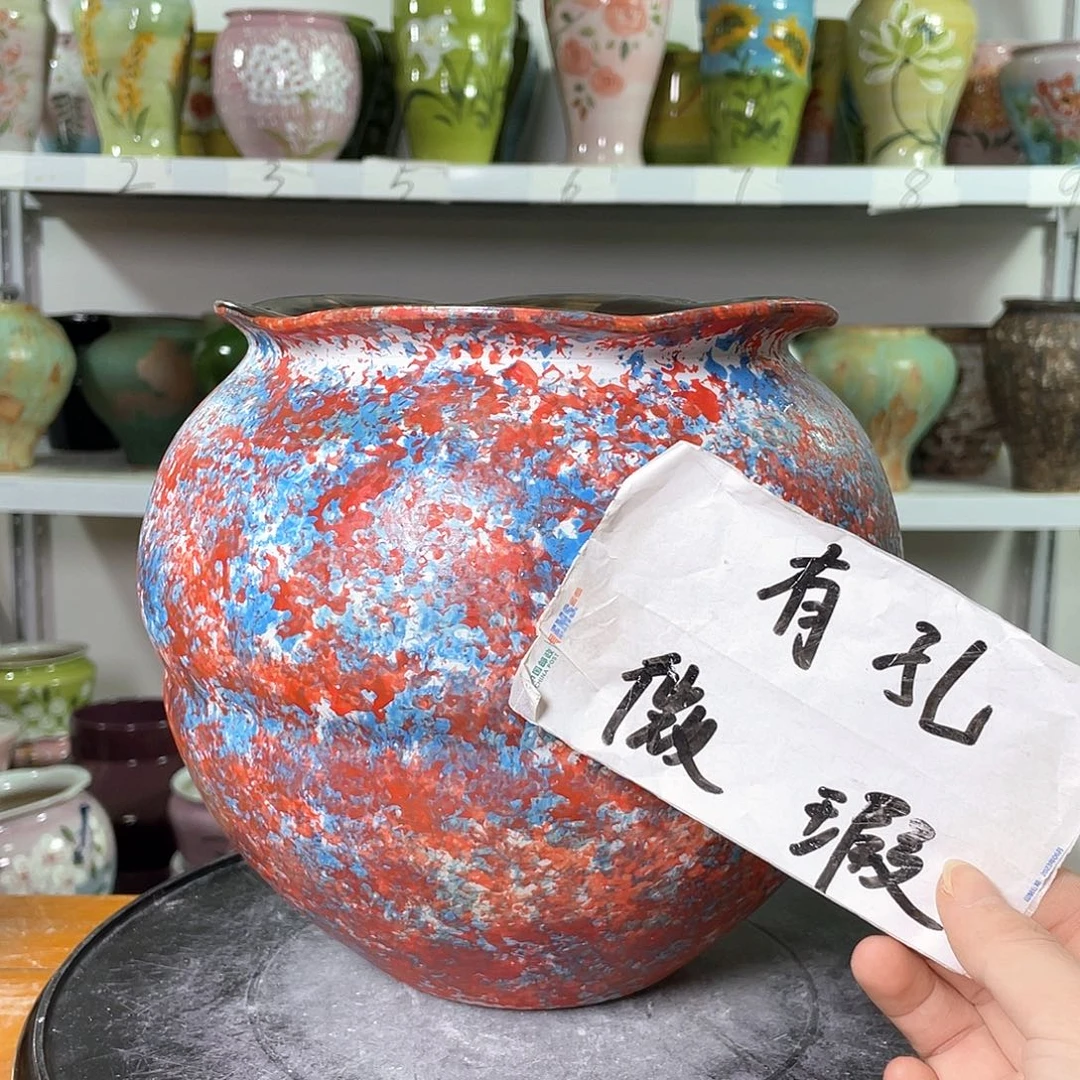景德镇陶瓷花盆花器暇256