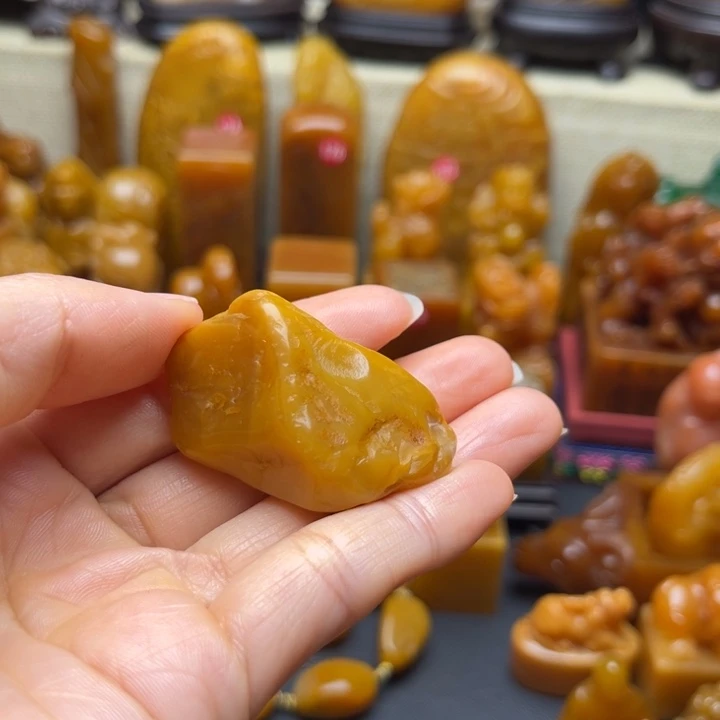 甜***甜寿山石印石题材：工艺品