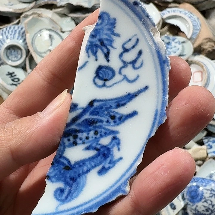 瓷***零瓷片瓷片标本，顺丰包邮