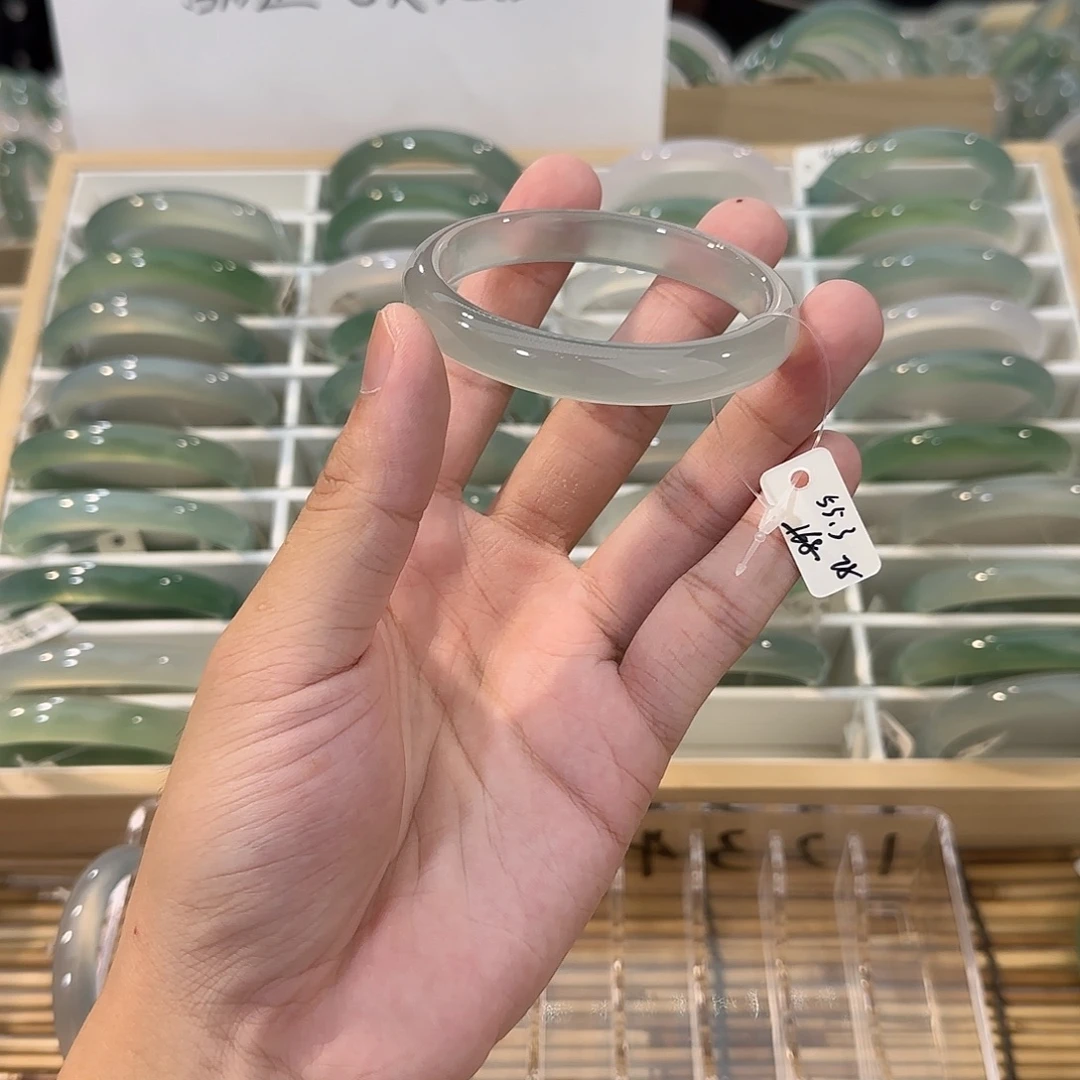 手镯玛瑙/玉髓未镶嵌圈口55.3