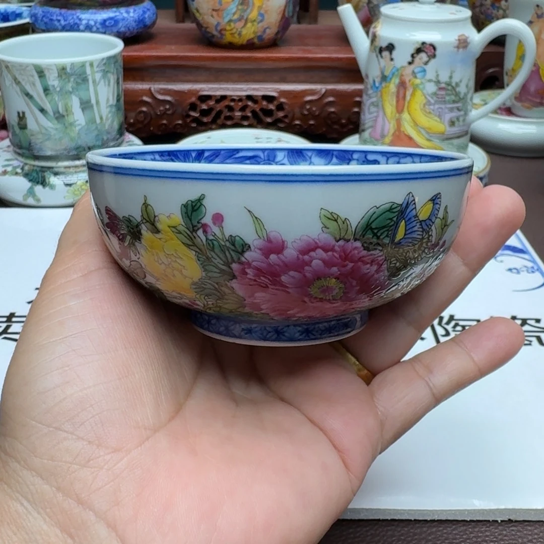 景德镇手工手绘展示