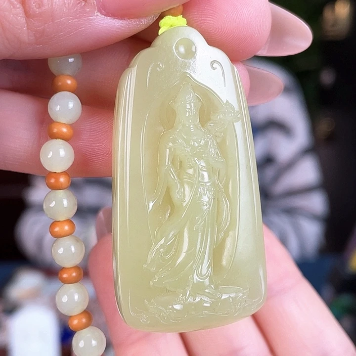 和田玉未镶嵌颈饰海*韵定制发货