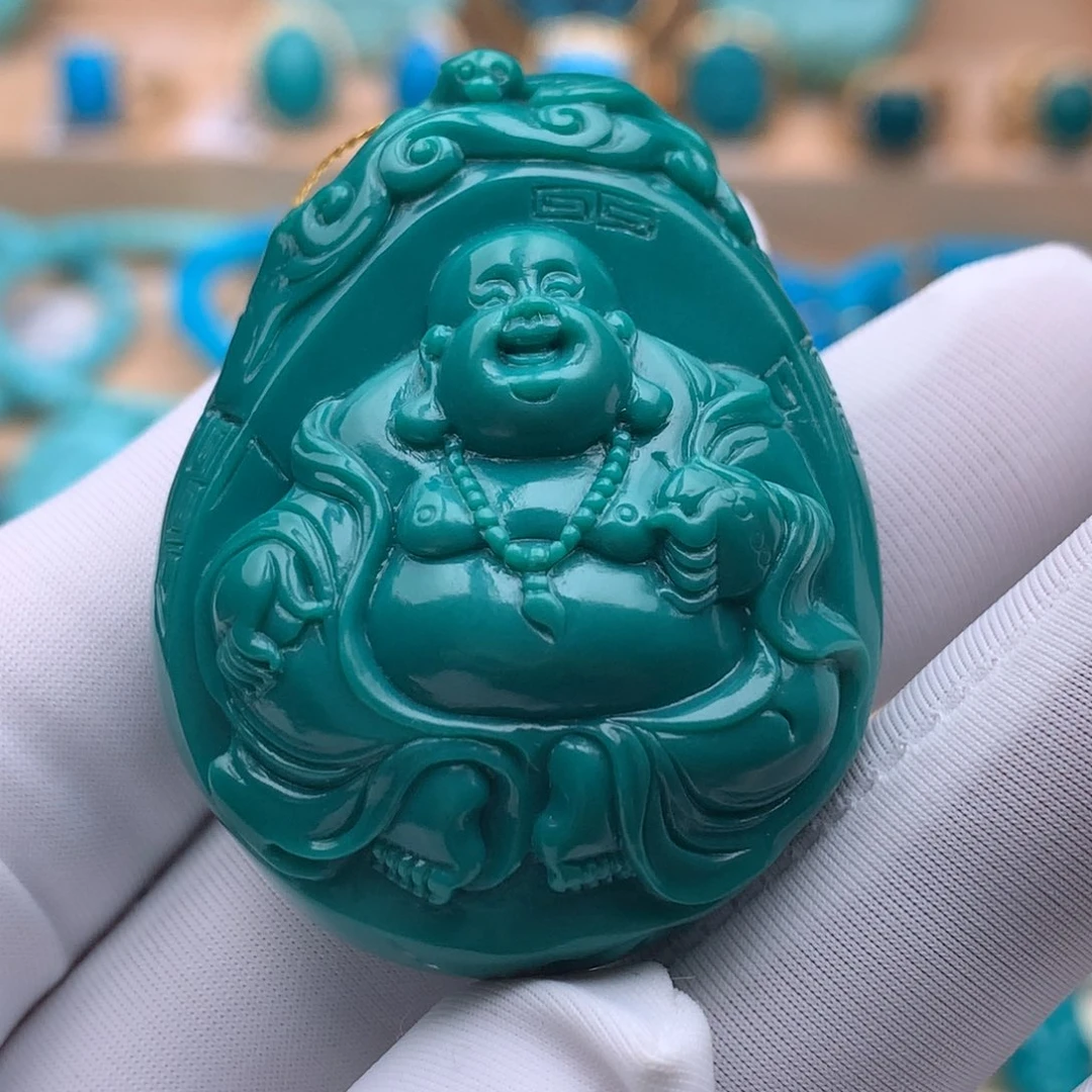 绿松石未镶嵌珠宝奇石