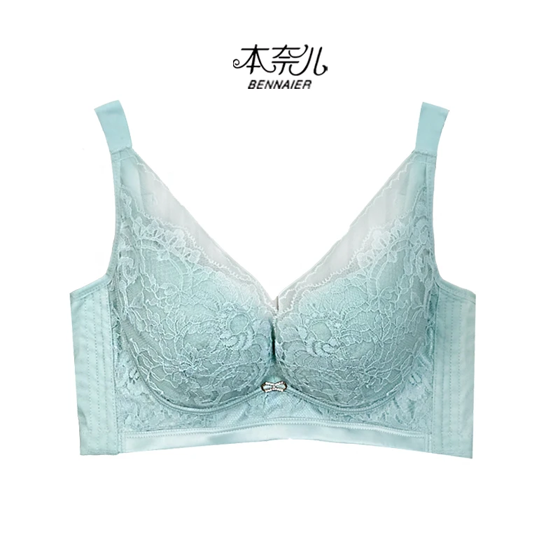 本奈儿【缪斯女神】蕾丝性感文胸大胸小胸款夏季轻薄女士内衣8321