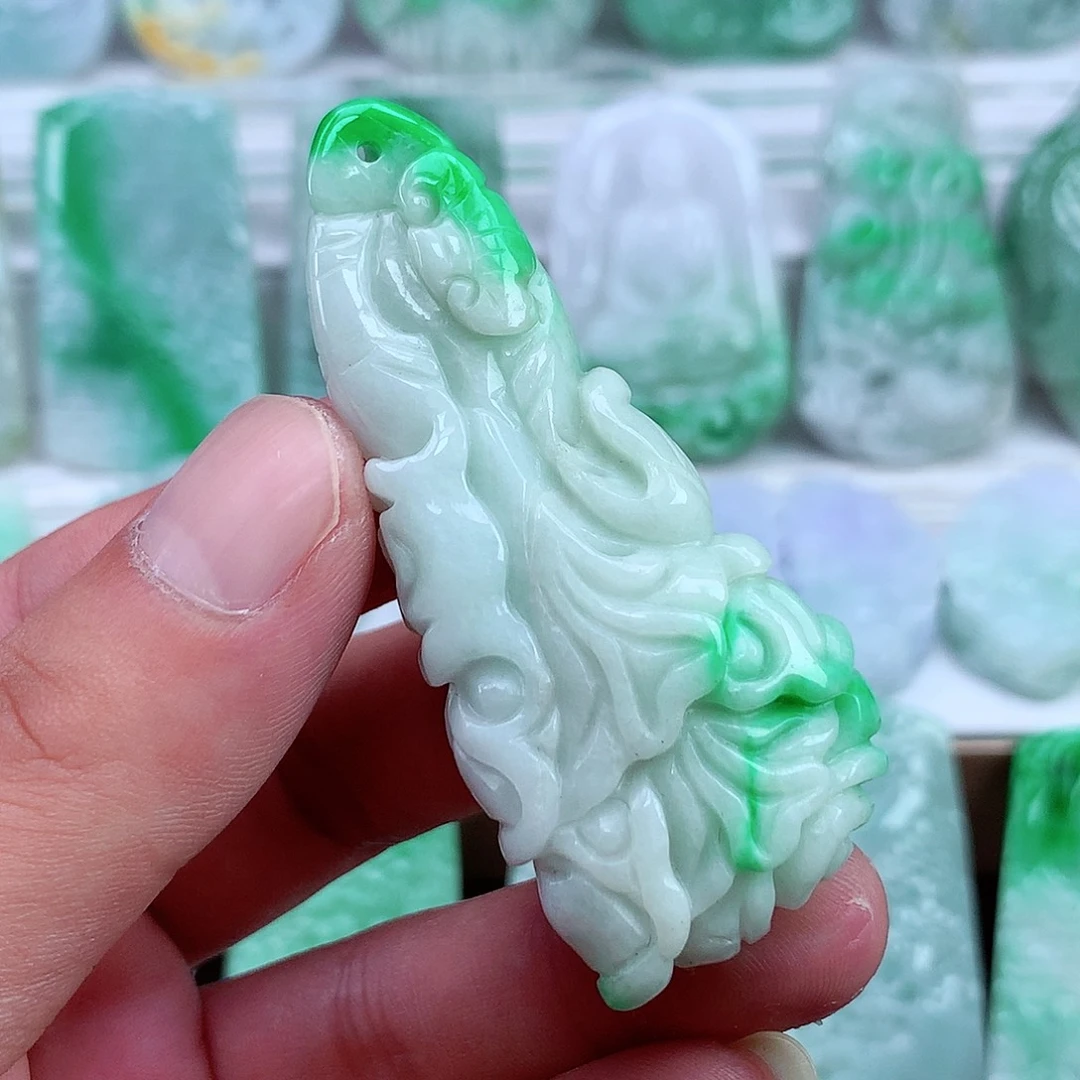 颈饰未镶嵌翡翠翡翠吊坠