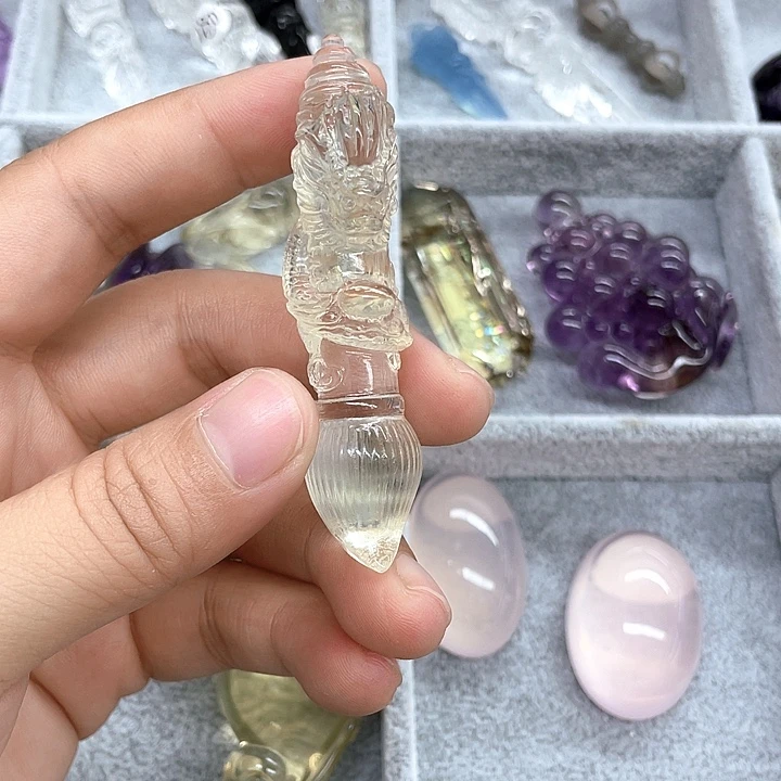 未镶嵌水晶珠宝半成品