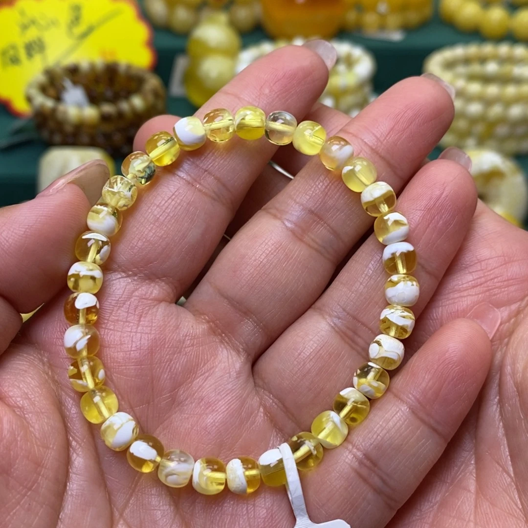 蜜蜡未镶嵌裸石6➕