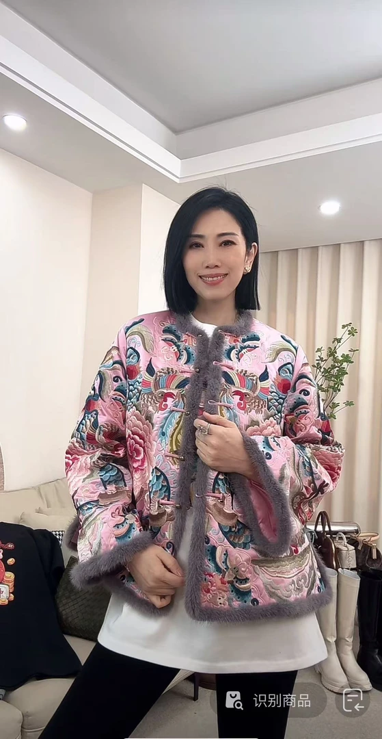 【柏卉服饰】国风刺绣外套