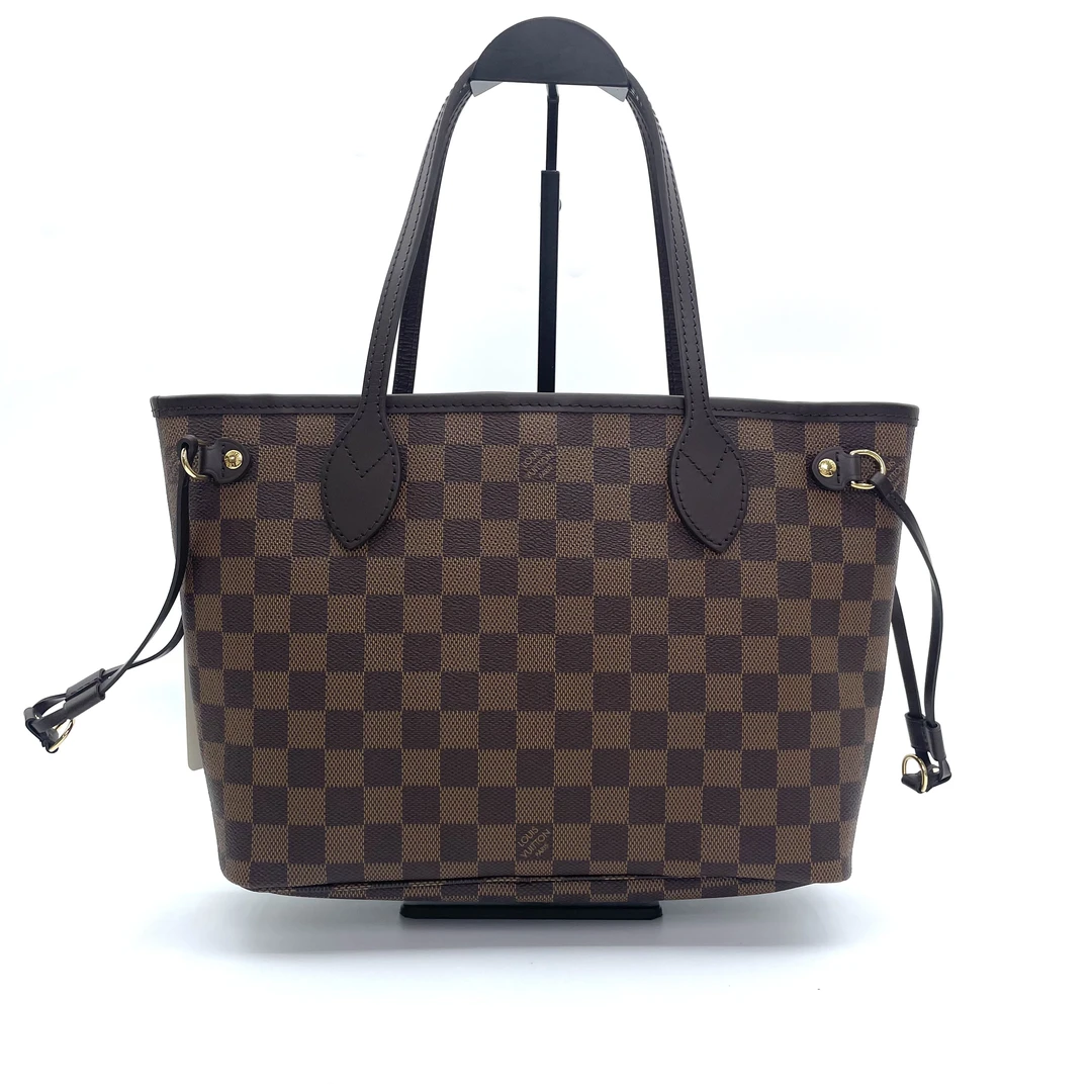 99新 LouisVuitton/路易威登 可乐/棋盘格购物袋小号/73565488