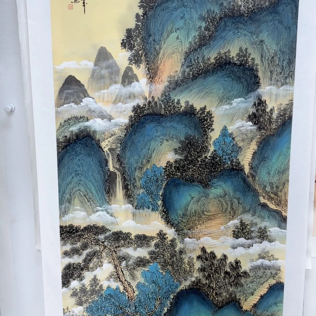 国画国画作品展。国画作品集