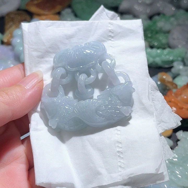 颈饰未镶嵌翡翠天