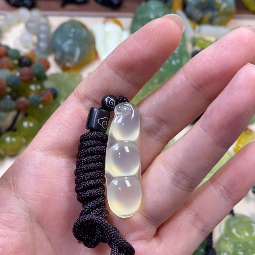 蛇纹石玉未镶嵌吊坠(不含链)