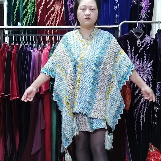 披肩针织随机发均码