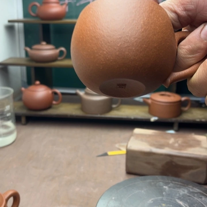 紫砂茶壶主人杯原矿无添加容量180