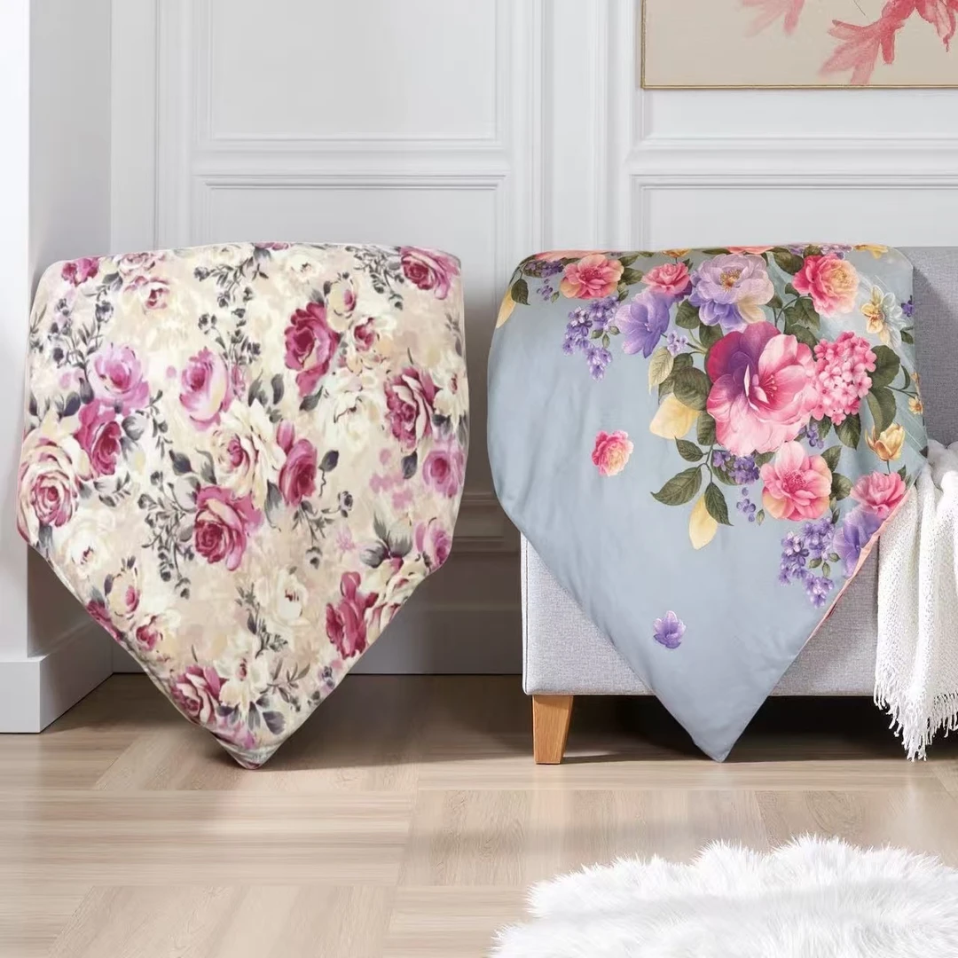 【到手一床】亲肤柔软保暖印花立体羽绒被