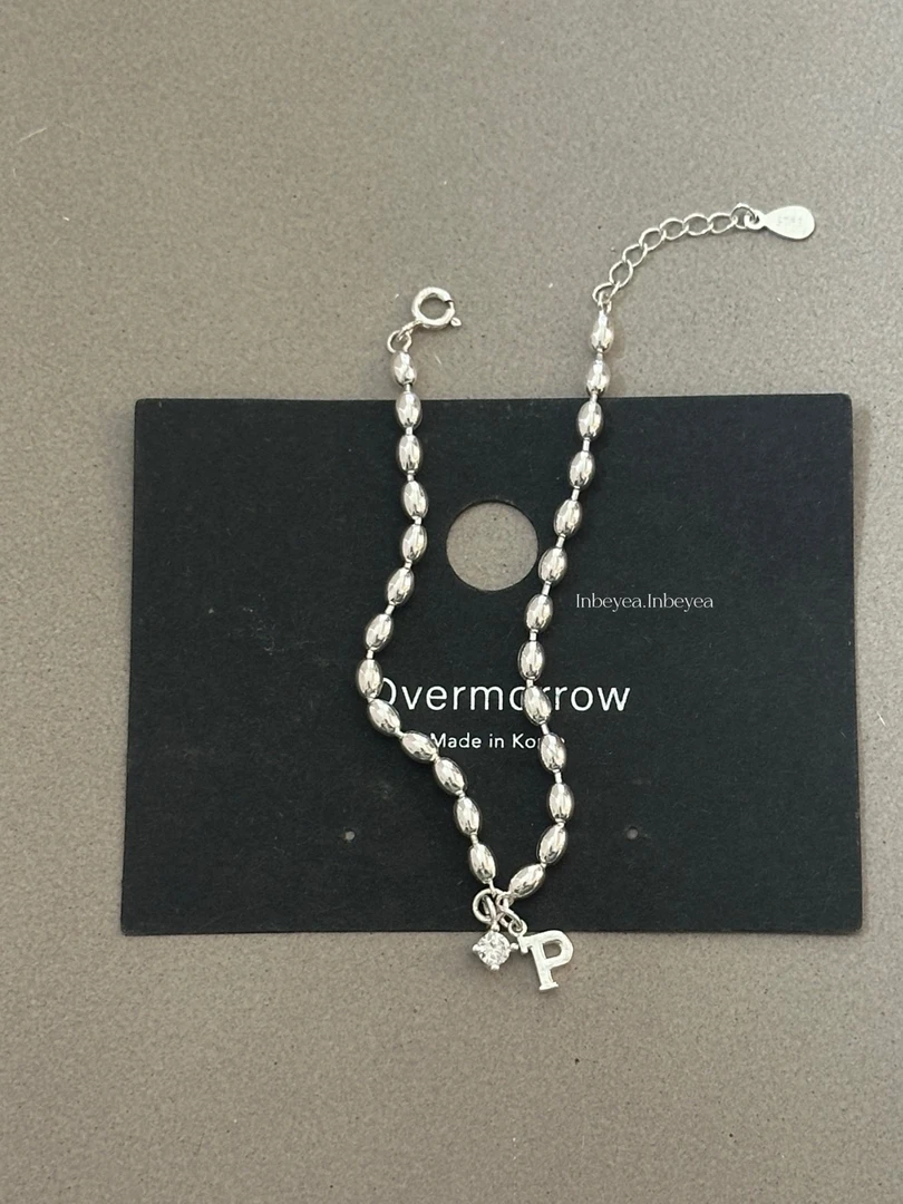 925银手链 字母手链 p 16+2cm 33868