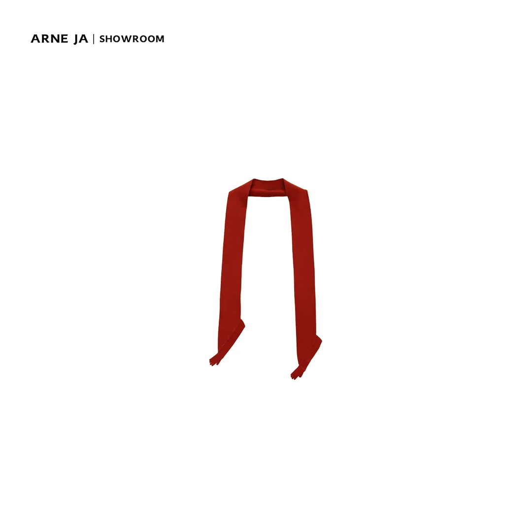 ARNE JA|“手掌围巾”加分项叠穿造型感100羊毛一字围巾D3M1140J