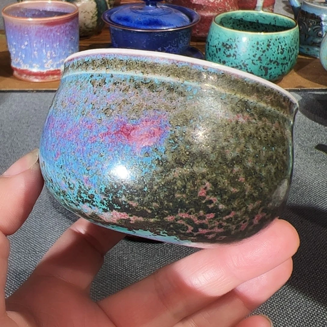 杯子陶钧瓷艺术作品02