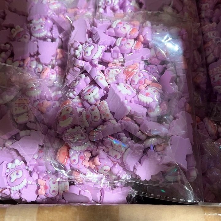 紫色库洛米配件100个