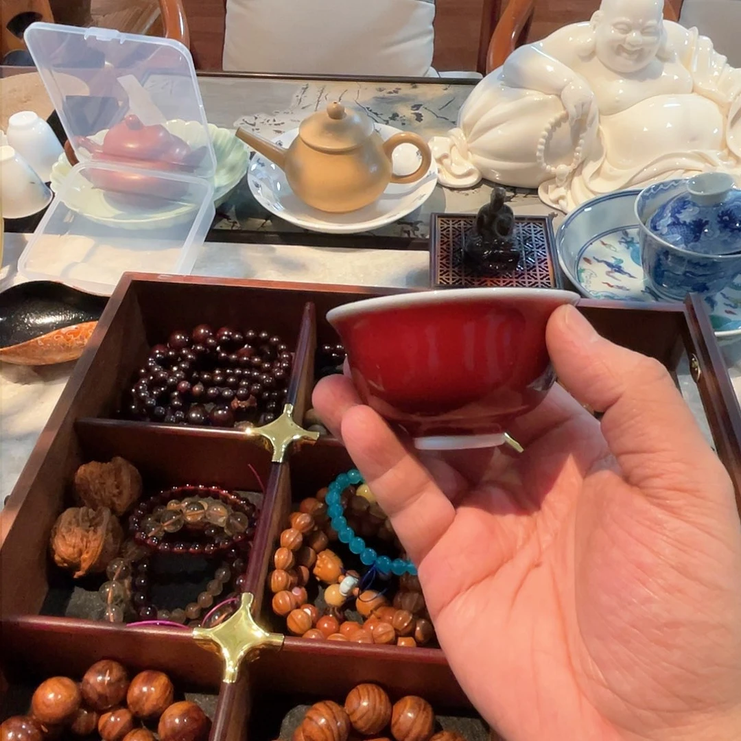 慈*郎红主人杯玻璃杯