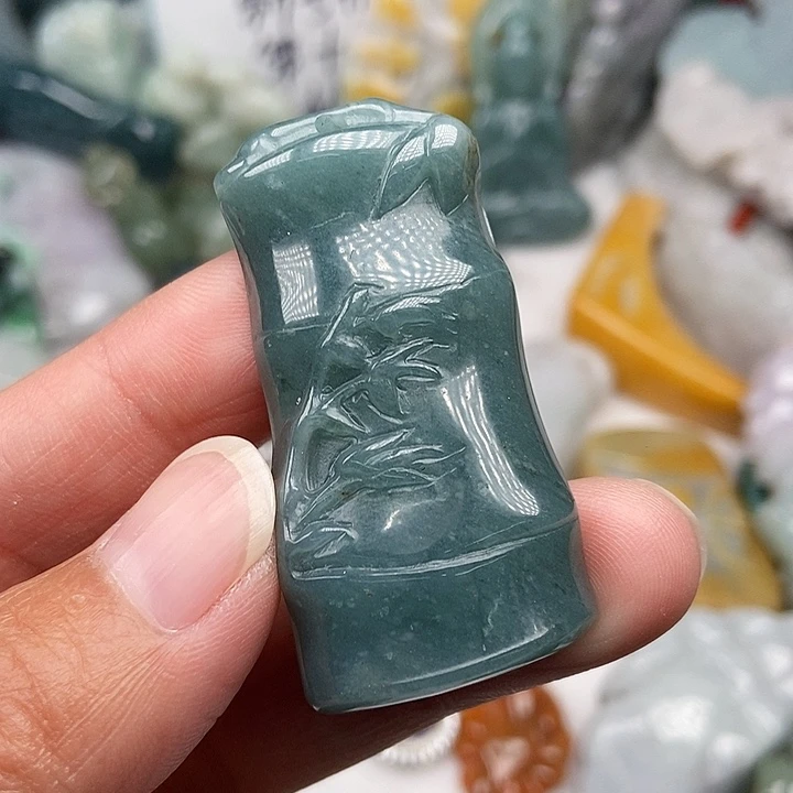未镶嵌挂件翡翠翡翠