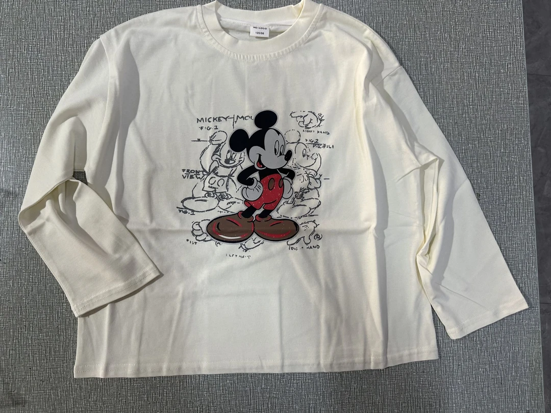 2025秋季新款儿童时尚休闲百搭上衣T恤28083