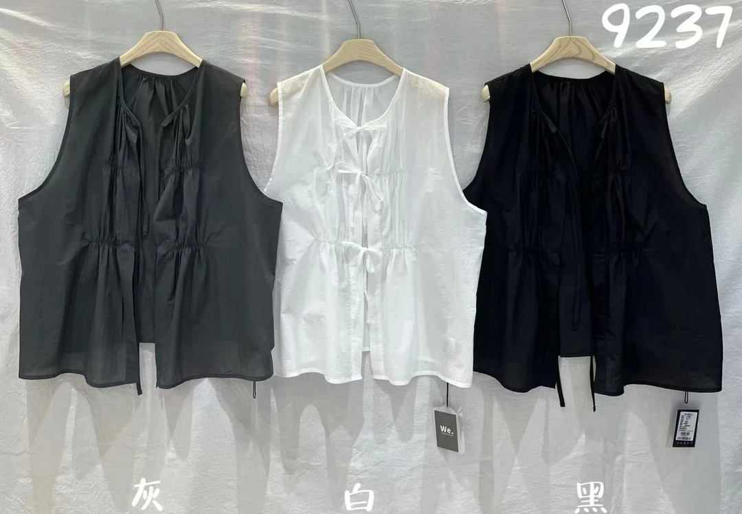 米多多 WE2#9237#时尚气质百搭休闲马甲kc