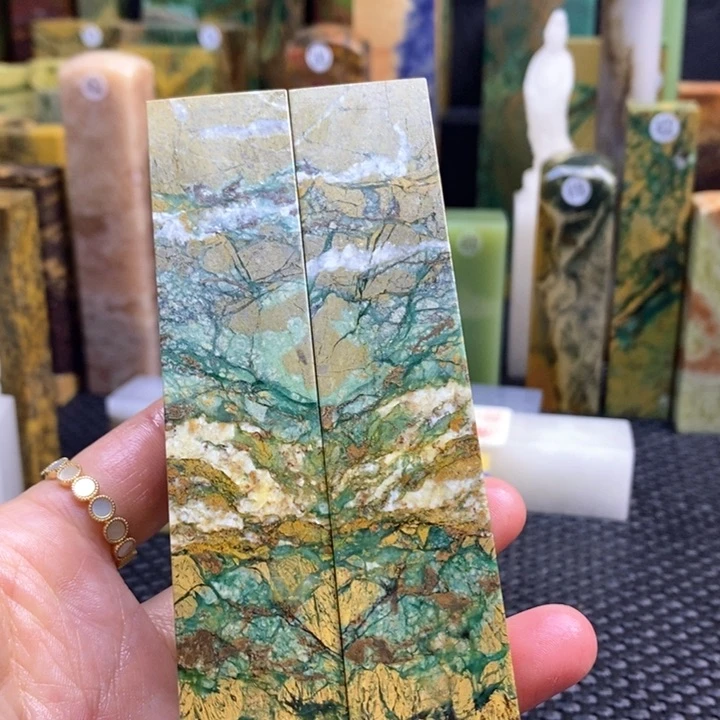 青田石一***鸟青田石印章石