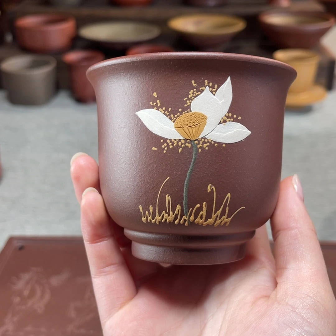 茶杯紫砂紫砂主人杯