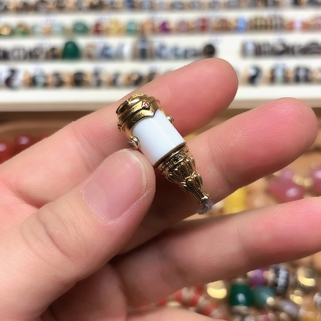 玛瑙/玉髓未镶嵌隔珠