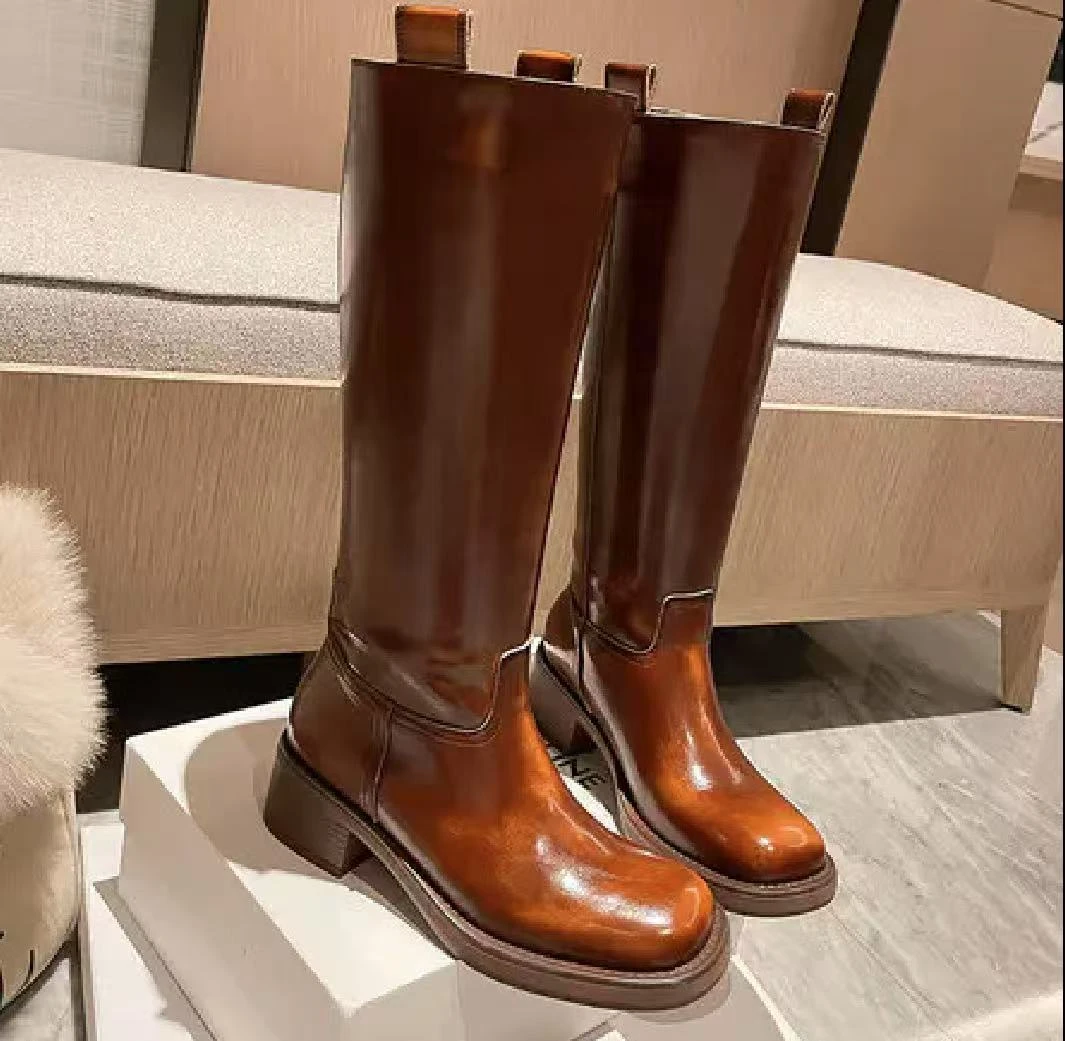 阳阳 真皮女鞋 轻奢高货孤品清货