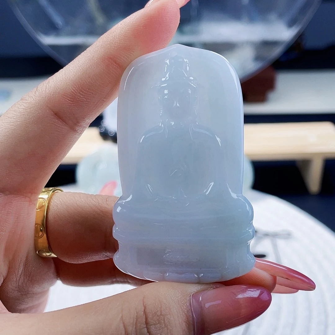 翡翠未镶嵌颈饰天然翡翠