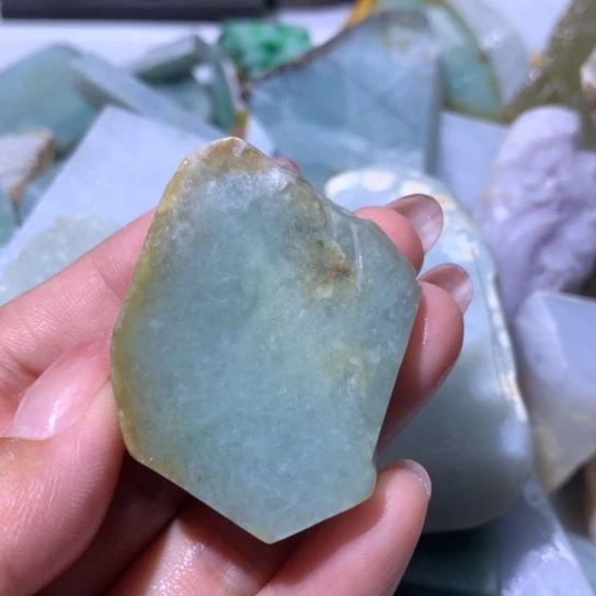 翡翠散珠翡翠边角料