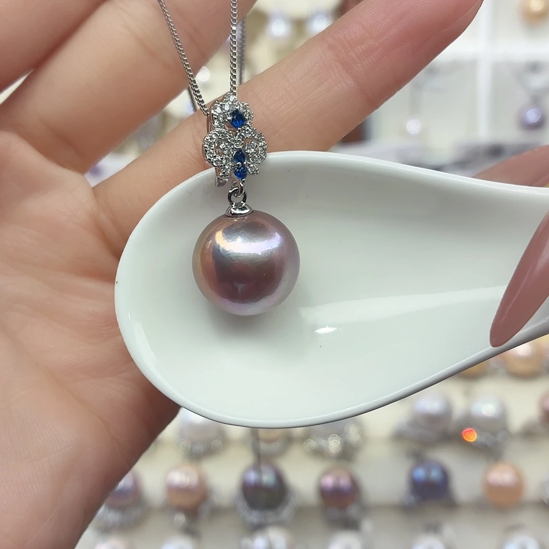 合金颈饰淡水珍珠F