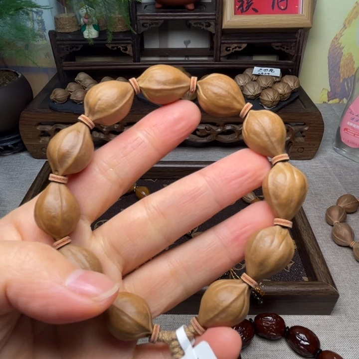 偷***/手串/手链橄榄核梅林铁核三面佛1.5*2.2