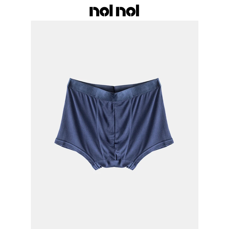 【nolnol 】 男士100%桑蚕丝内裤｜ 6A高密度缎面｜ 微囊透气系统