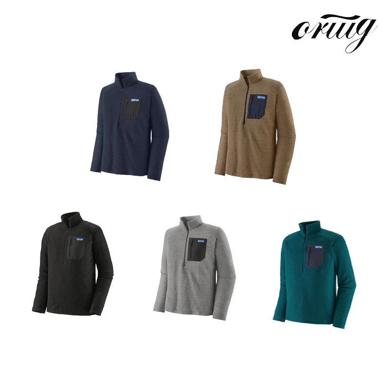 MARK严选Z字型海浪抓绒纹路保暖透气户外抓绒卫衣