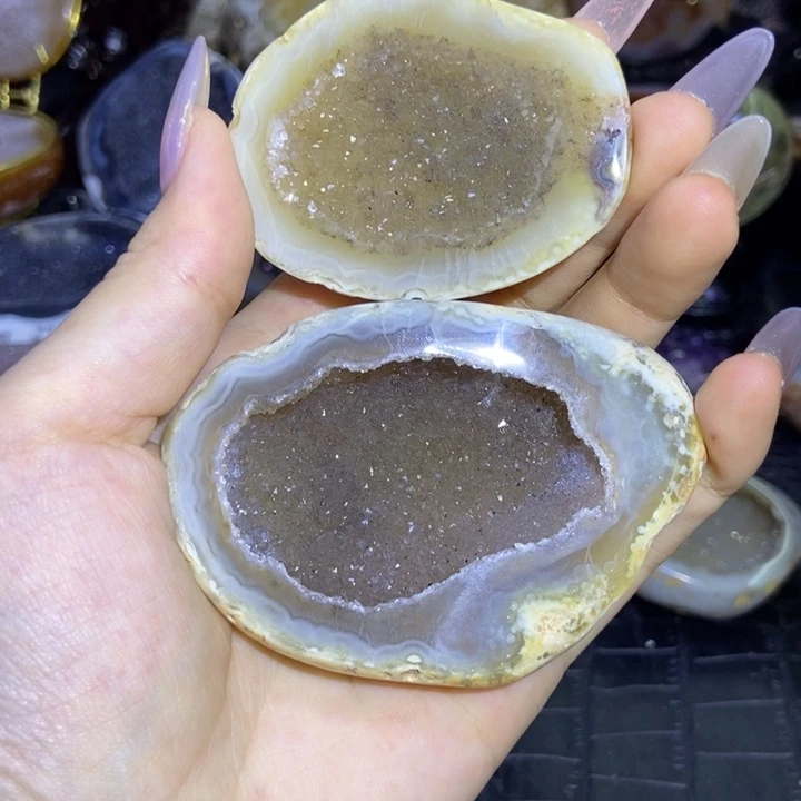 未镶嵌珠宝半成品水晶聚宝盆