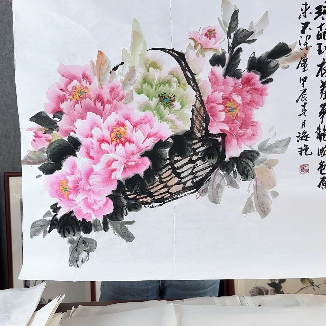 国画福利品 纯手绘