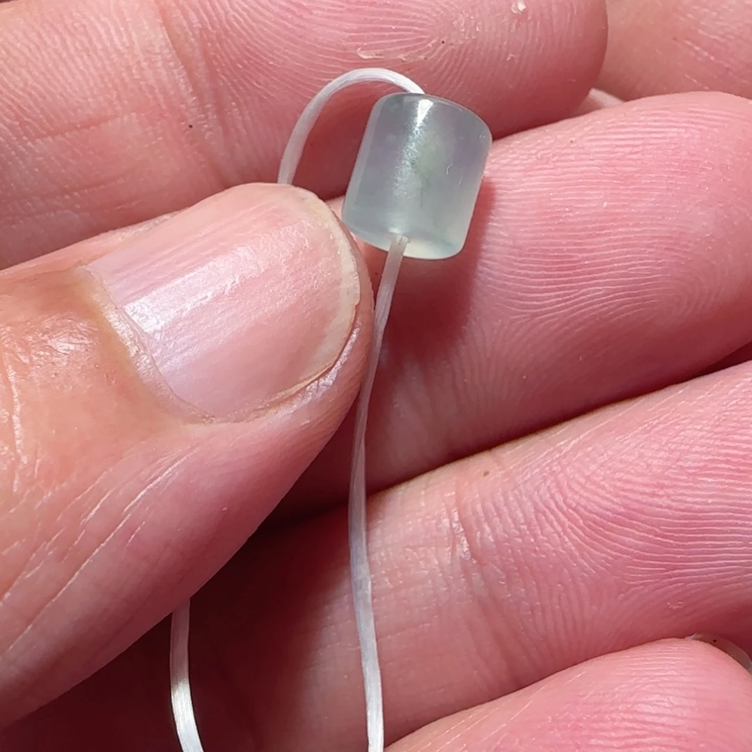 定制翡翠未镶嵌天然翡翠桶珠