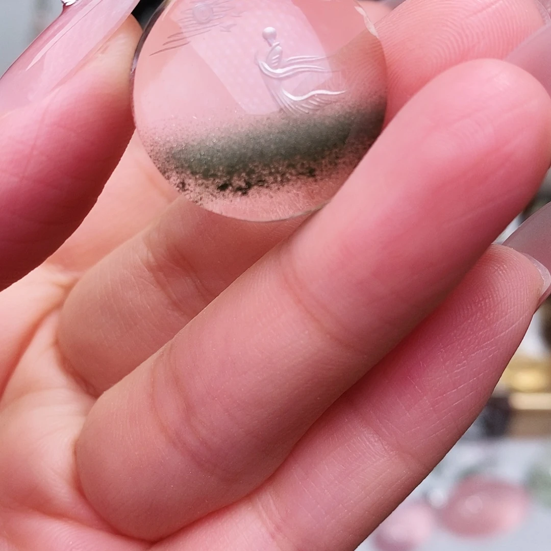 未镶嵌水晶吊坠(不含链)