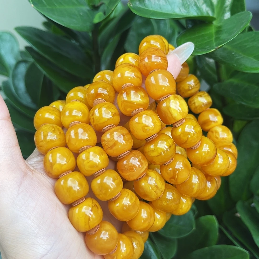 手链琥珀未镶嵌14 m多样性发其一