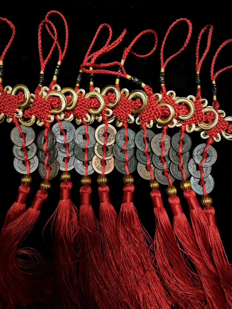 老铜钱工艺定制品招财挂件