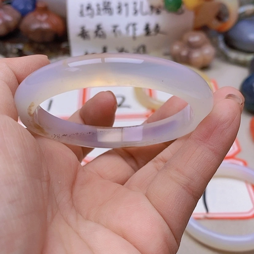 【闪购商品】未镶嵌玛瑙/玉髓珠宝半成品伊**仓
