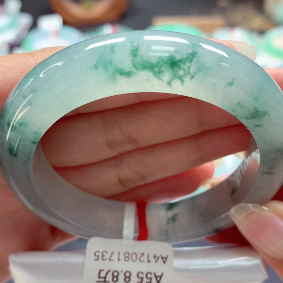 翡翠手镯未镶嵌55正（26）34号