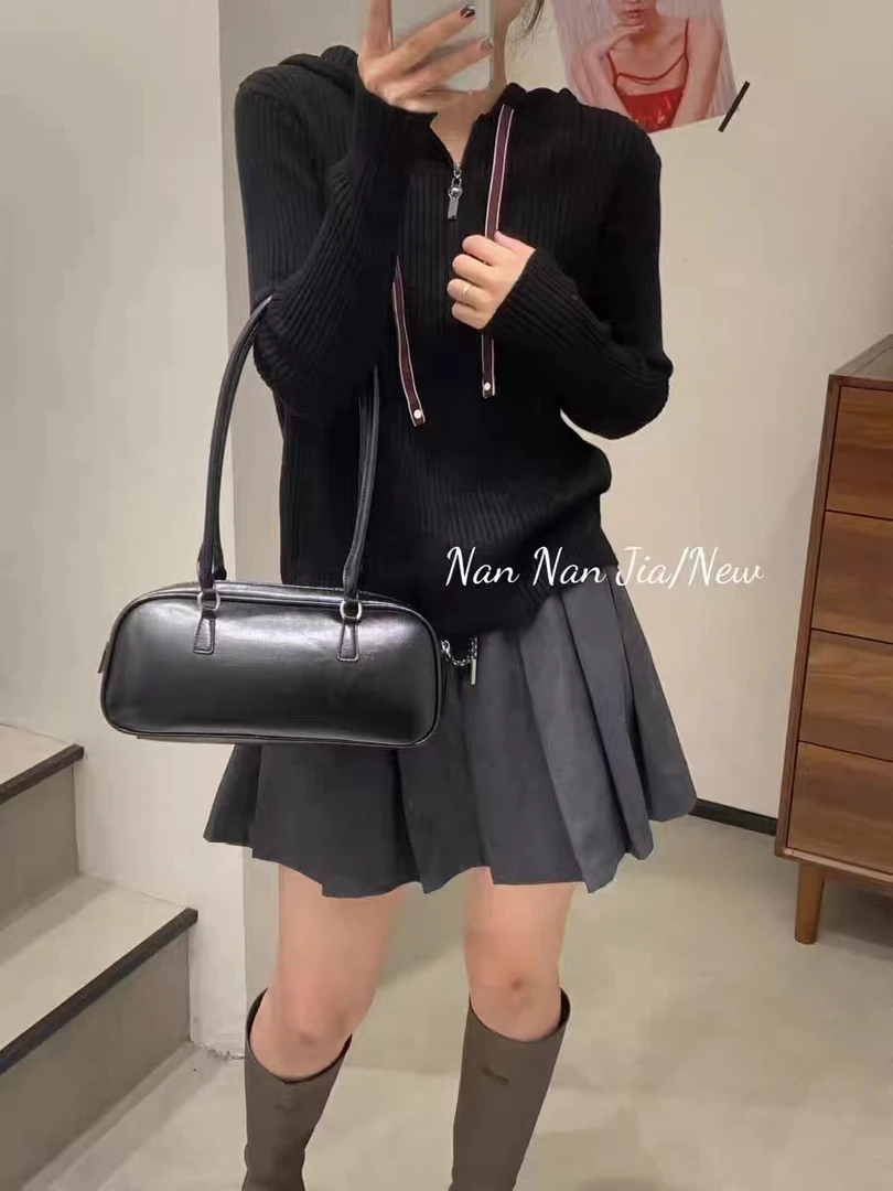 62855加厚半拉链毛衫